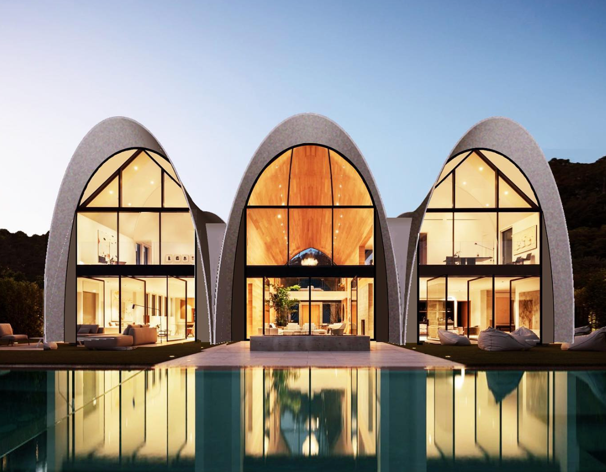 Binishell homes and the inflatable concrete house trend is suddenly everywhere